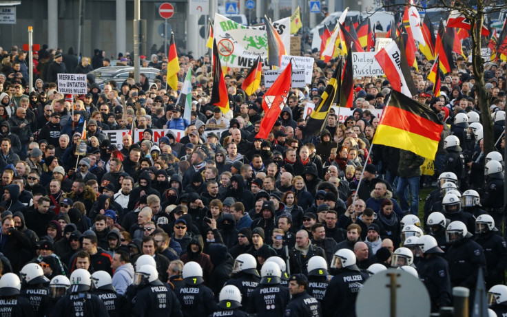 Pegida rally Cologne