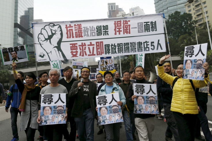 hong kong protesters publisher disappearance