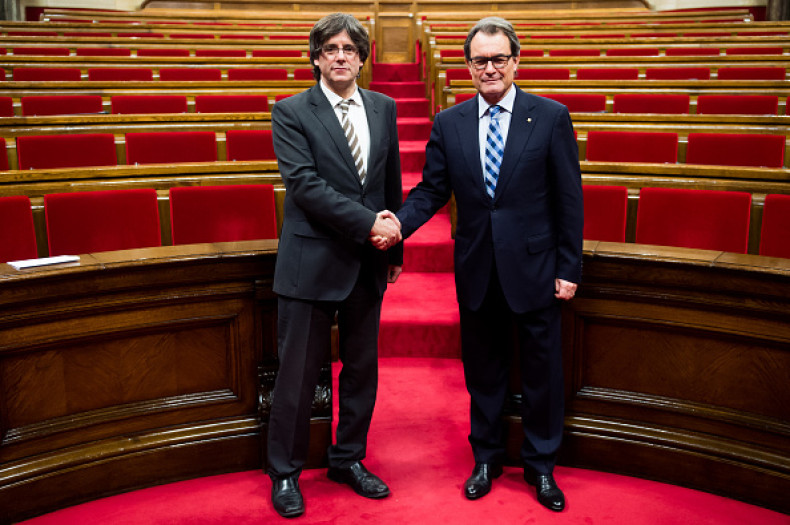  Carles Puigdemont and Artur Mas