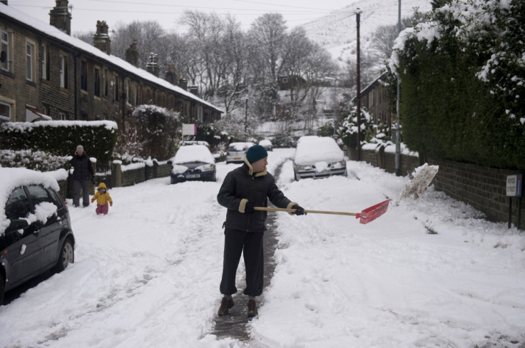 Snow in England