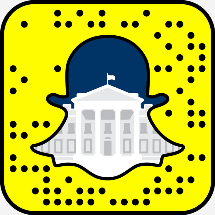 White House on Snapchat