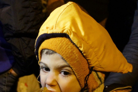 A child in Madaya