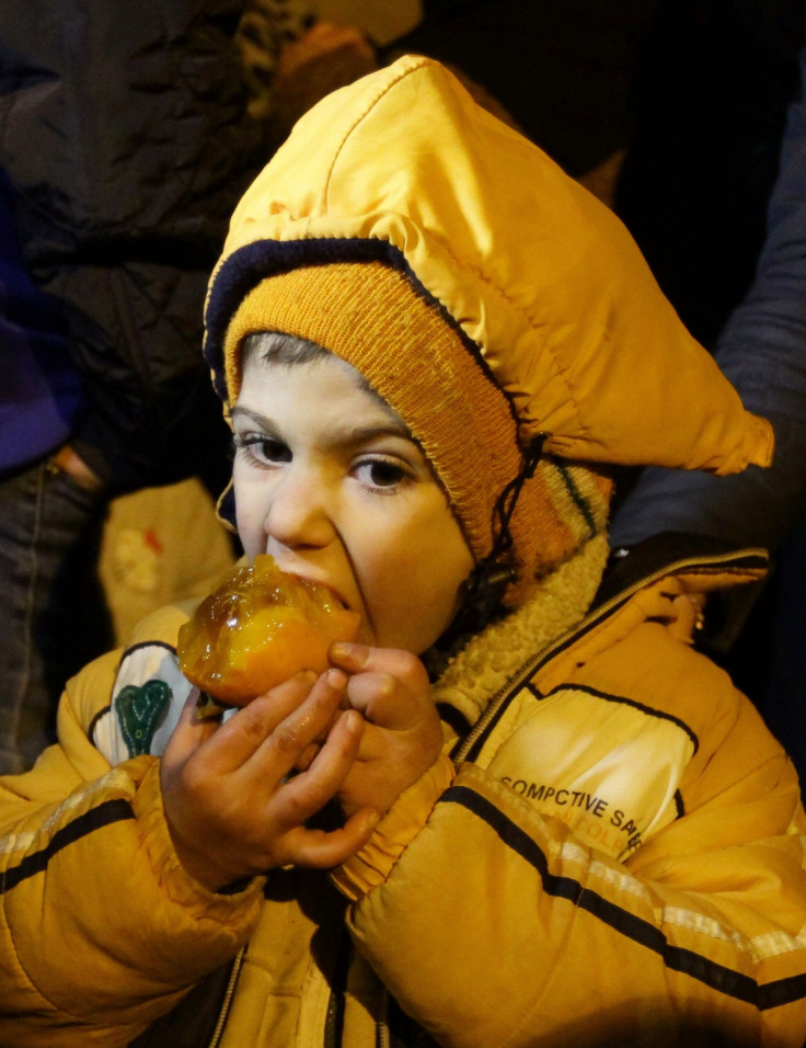 A child in Madaya