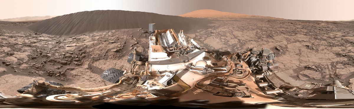 Nasas Curiosity Rover Sends Back Panoramic Important Images Of Mars