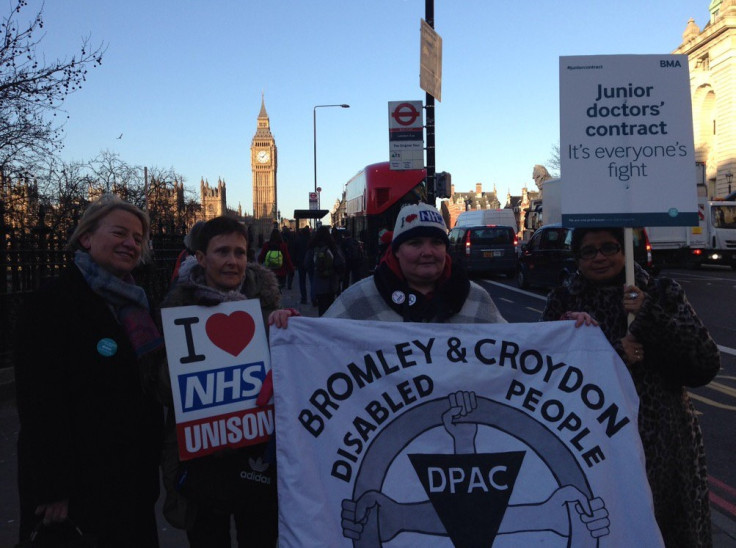 Junior doctors picket