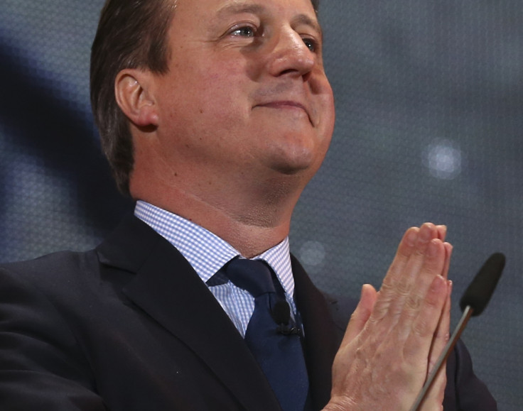 British Prime Minister David Cameron