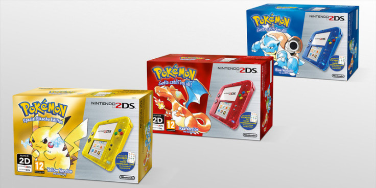 Pokémon Red Blue Yellow 2DS