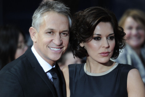 Gary Lineker and his wife Danielle Bux