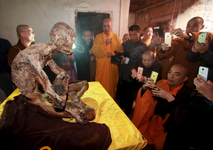 Mummy of Chinese monk Fuhou 