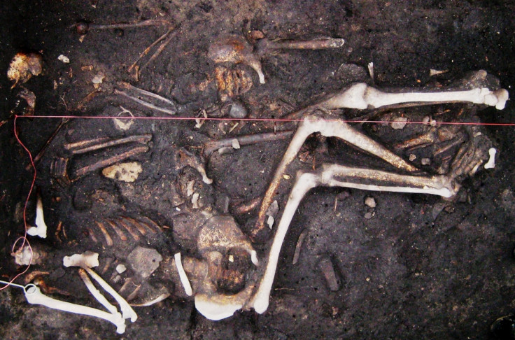Samples of plague victims