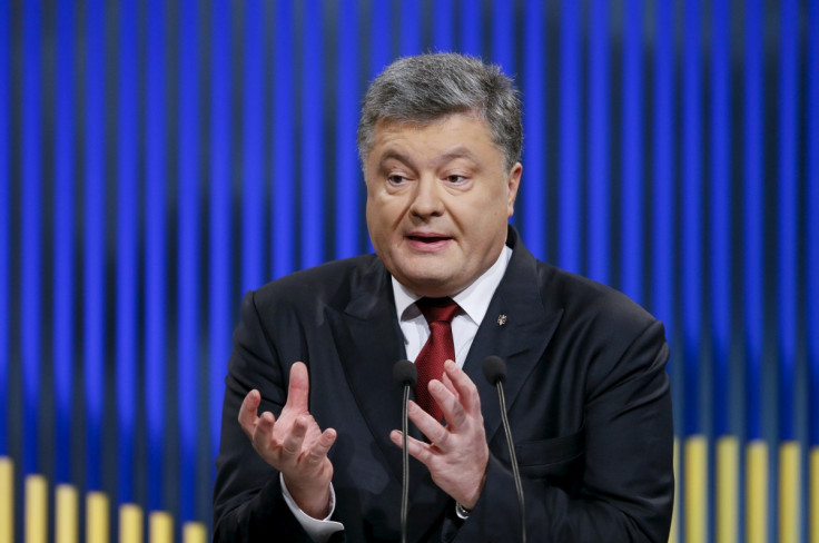 Ukraine president Poroshenko