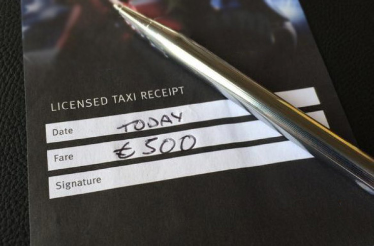 taxi receipt