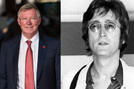 Sir Alex Ferguson and John Lennon. 