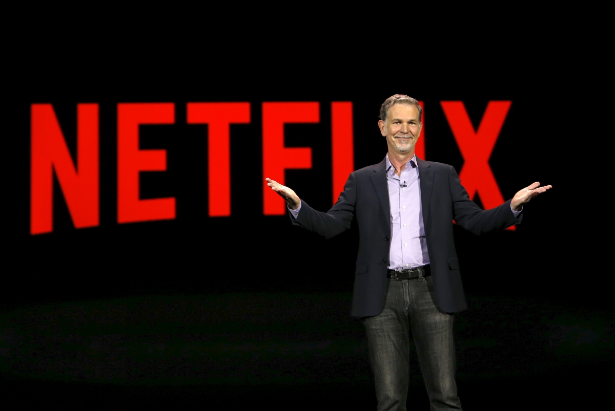 Netflix CEO Reed Hastings at CES 2016