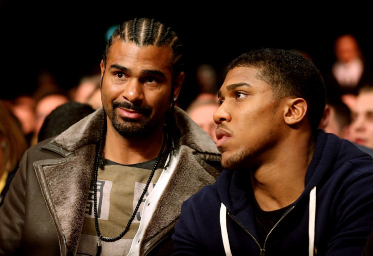 David Haye Anthony Joshua