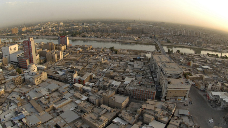 Baghdad aerial shot