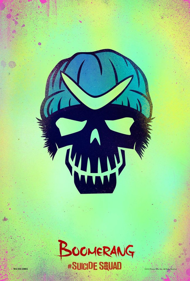 Captain Boomerang Suicide Squad poster