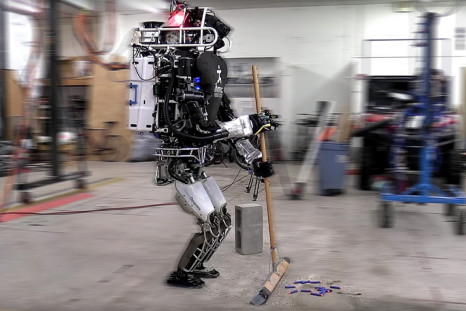 Atlas robot can now sweep the floor