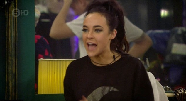 Celebrity Big Brother 2016 Stephanie And Gemma Kiss And Make Up As Angie Threatens To Quit