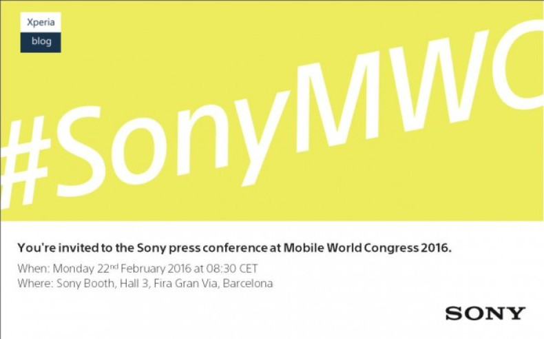 MWC 2016: Sony press invite