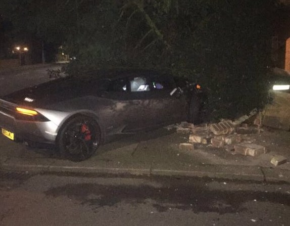 West Ham star Diafra Sakho thanks God after crashing £300,000 Lamborghini  Aventador into Mini Cooper