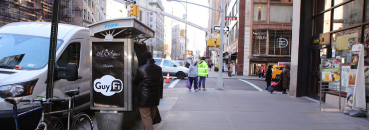 GuyFi - Wi-Fi masturbation booths in NewYork