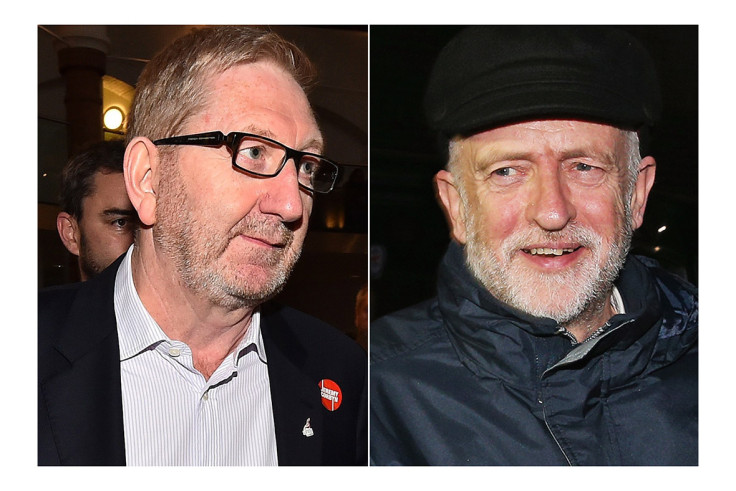 Len McCluskey, Jeremy Corbyn