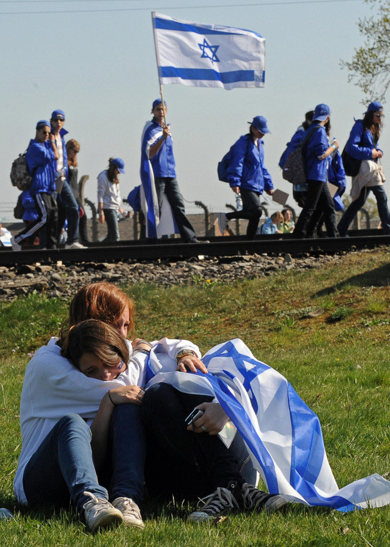 Israeli teenagers Auschwitz