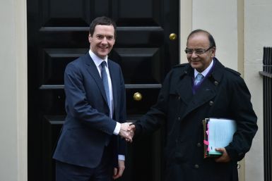 George Osborne and Arun Jaitley