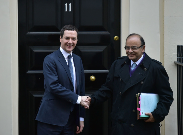 George Osborne and Arun Jaitley