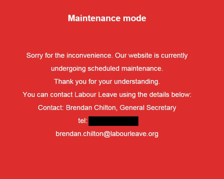 Labour Leave website 