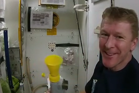 Tim Peake on the ISS