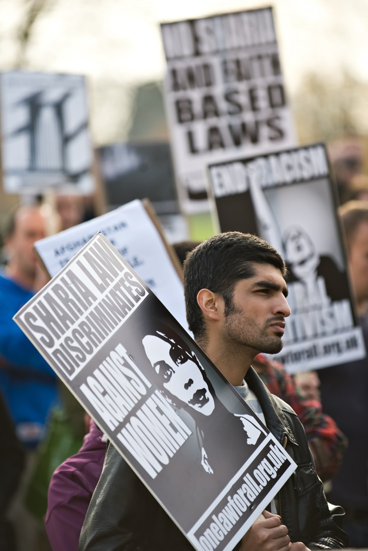 Shriah protest - Hyde Park