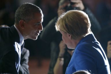 Barack Obama & Angela Merkel