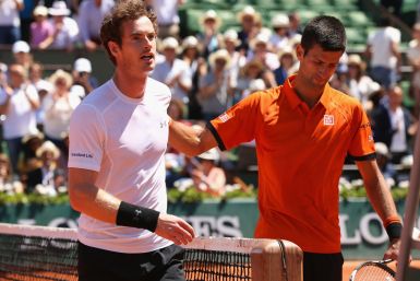 Andy Murray (left) and Novak Djokovic