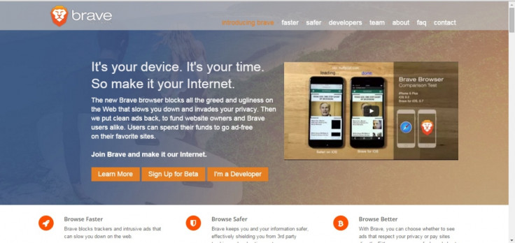 Brave's new browser will not block ads