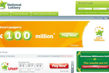 Irish Lottery website hit by DDoS attack