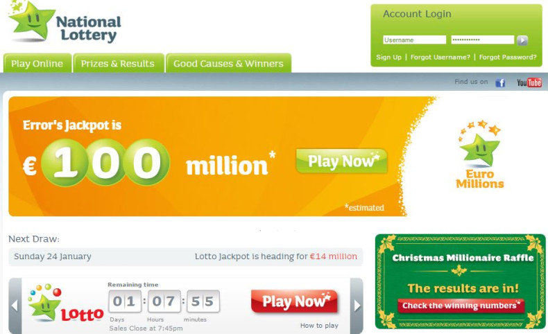 Irish Lottery website hit by DDoS attack
