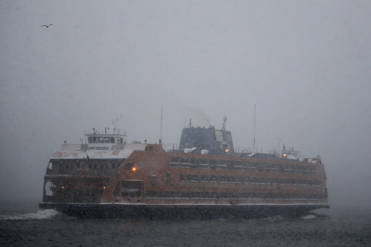 New York in snow storm