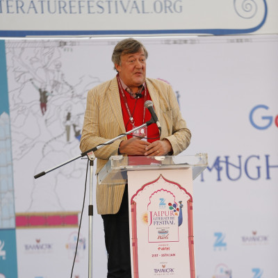 Stephen Fry at Jaipur Literature Festival