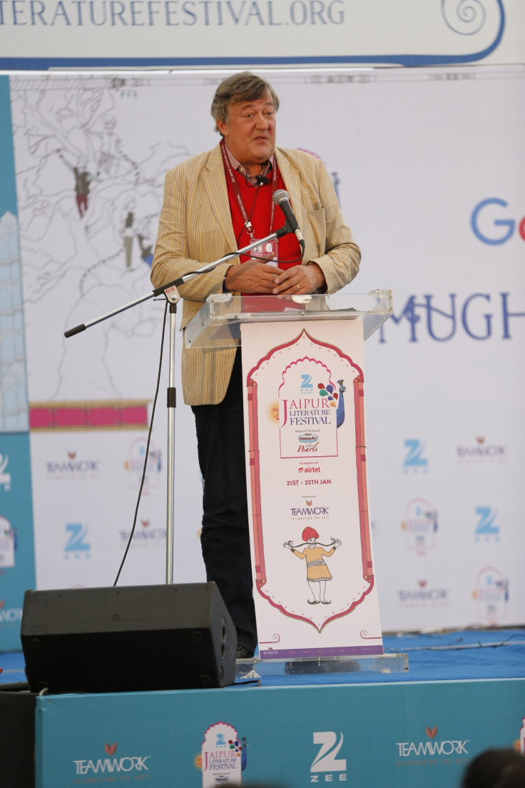 Stephen Fry at Jaipur Literature Festival