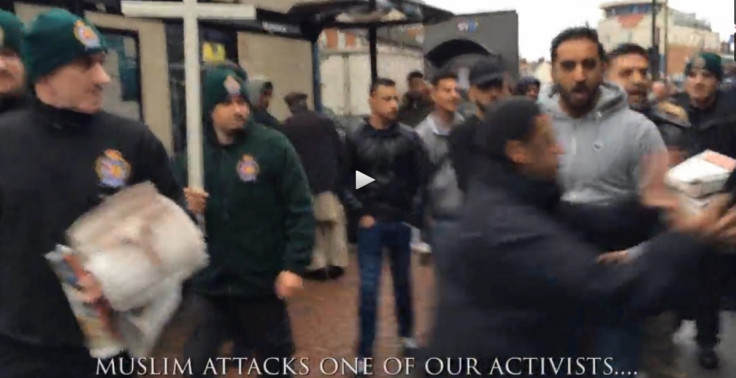 britain first video luton islam