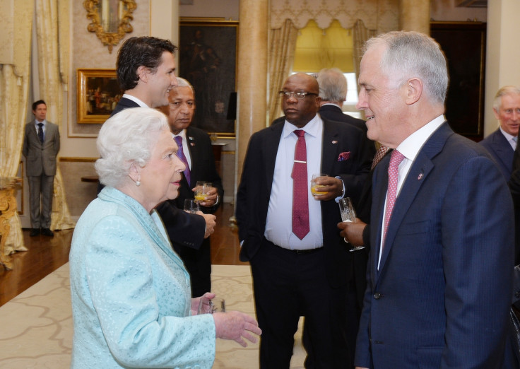 Queen Elizabeth II & Malcolm Turnbull
