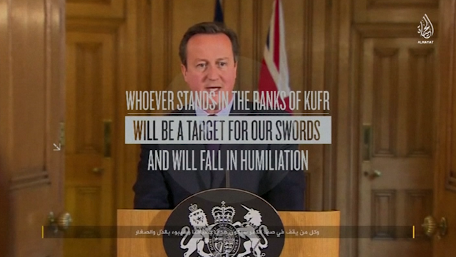 David Cameron in Isis video