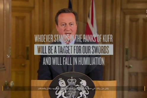 David Cameron in Isis video