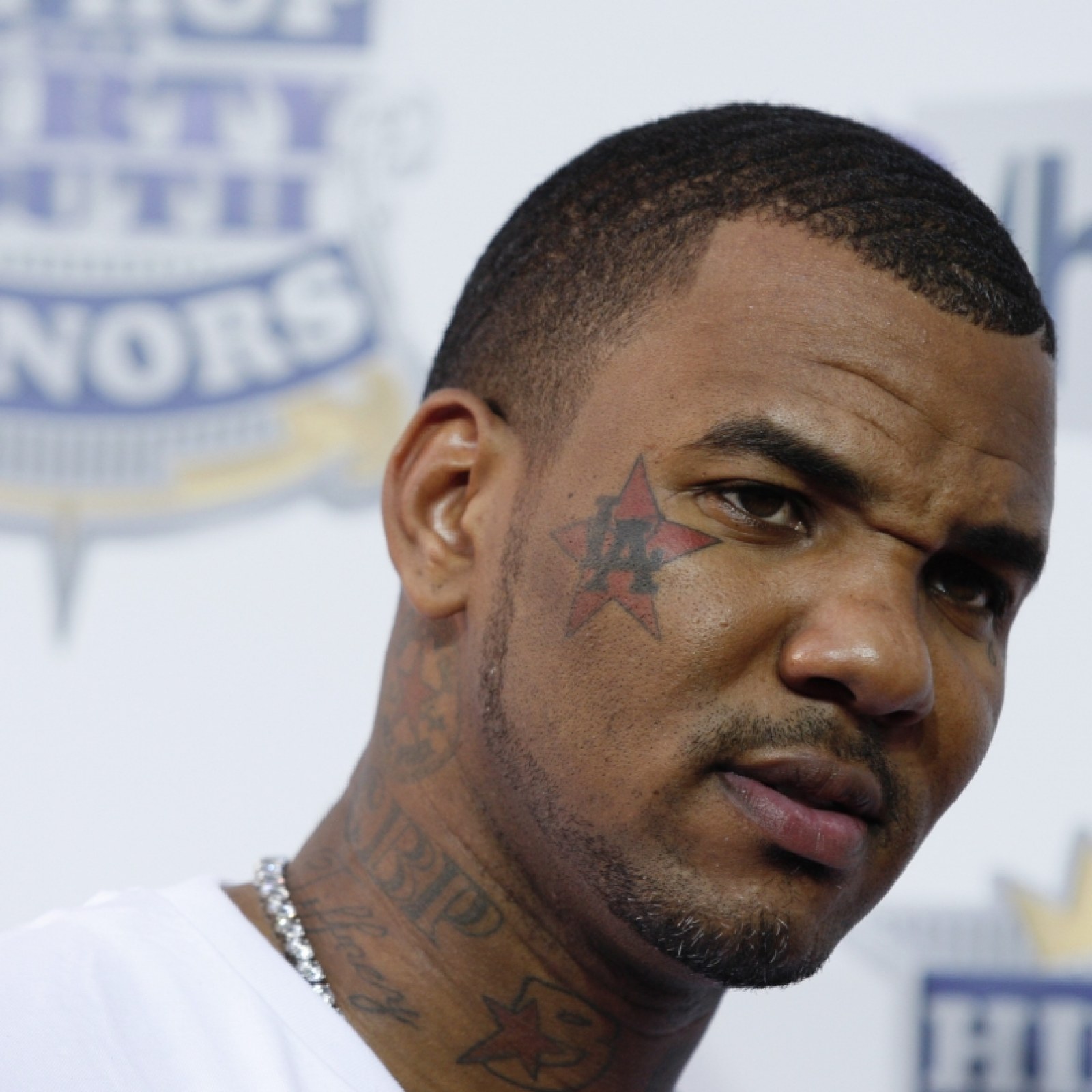 The Game Rapper Back Tattoo