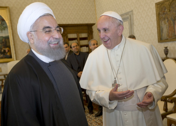 Hassan Rouhani Pope Francis meeting
