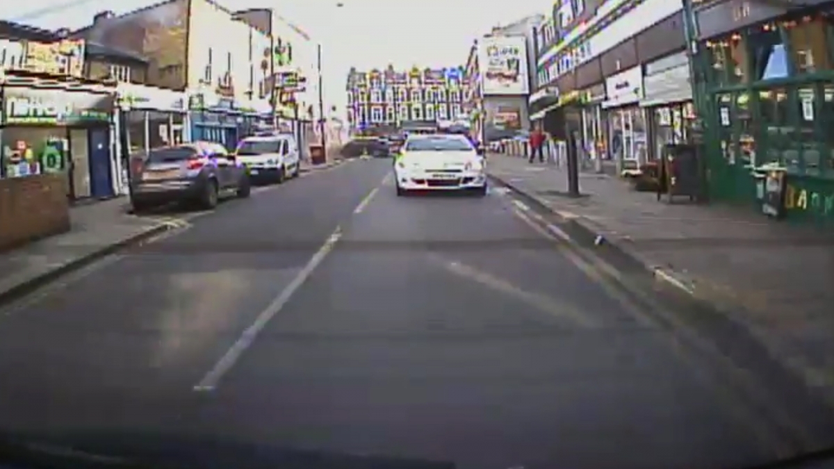 Crouch End Spectacular north London car crash after police chase