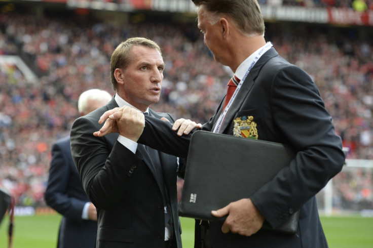 Brendan Rodgers and Louis van Gaal