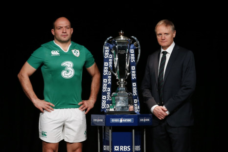 Rory Best with Six Nations cup